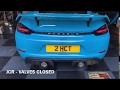 JCR vs OEM - 718 GT4 Exhaust Comparison!