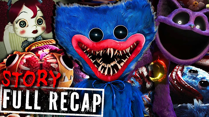 Poppy Playtime - THE ULTIMATE RECAP OF CHAPTER 1-3