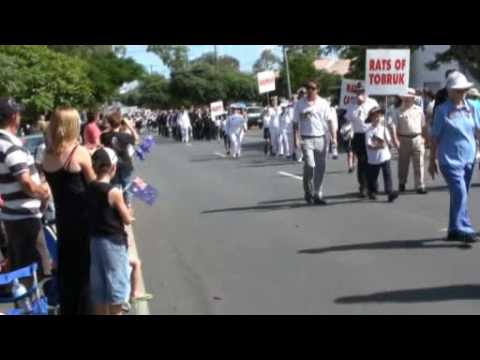 Redlands Anzac Day Parade - Middle St, Cleveland - 25th April, 2010