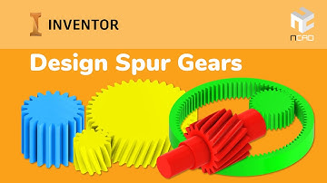 Thiết kế bộ truyền bánh răng trụ | Inventor