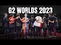 G2 worlds 2023 hype montage  simplyspant edit