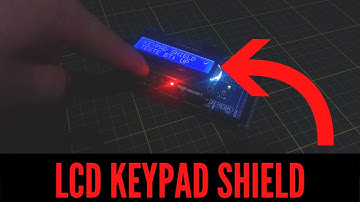 Um shield com LCD e teclado pra projetos com Arduino