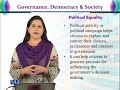 PAD603 Governance, Democracy and Society Lecture No 17