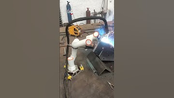 a new type of cobot that improves welding efficiency and methods #welding #cobot #weldingrobot