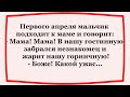 К нам забрался незнакомец!     Небольшой сборник лёгких смешных анекдотов!