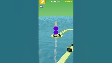 Stack Rider 🟡🔴🔵 - Android/iOS || Level 53 #shorts