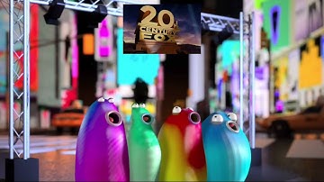 20th Century Fox Intro by the Blob Opera reversed