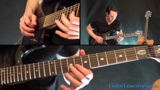 Back In Black Guitar Lesson Pt.2 - AC\/DC - Solo