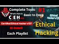 #CEH #Introduction #Topics #Complete ||Playlist Ethic@l H@cking  ||#Hindi Explain