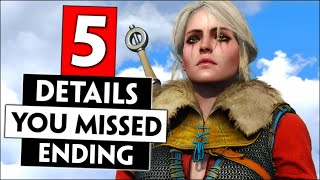 7 Years Later! Details You Missed in the Endings of the Witcher 3