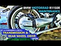 DIY for changing the oils in TRANSMISSION & REAR WHEEL DRIVE & ENGINE - BMW Motorrad R1150R series