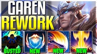 So Riot Reworked GAREN.. And It's SO GOOD NOW!!! - Garen Rework Gameplay - League of Legends