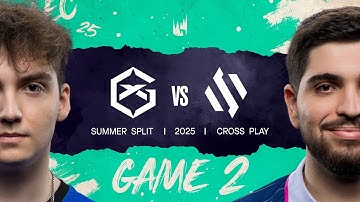 GX v BDS | 2025 LEC Summer | Week 1 Day 1 | GIANTX vs. Team BDS Game 2
