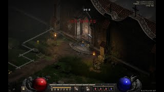 디아블로 2: 레저렉션 (Diablo Resurrected) - 베타테스트 야만용사 Gameplay 수도원 정문