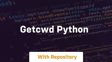 getcwd python