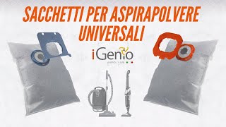 Sacchetti per aspirapolvere a traino universali - I-genio