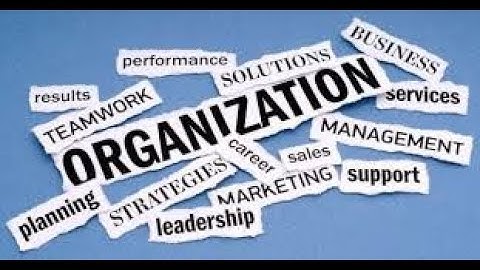 Lecture video 1 18EE51 Module 2 defn,nature, importance of organization  Malini k v