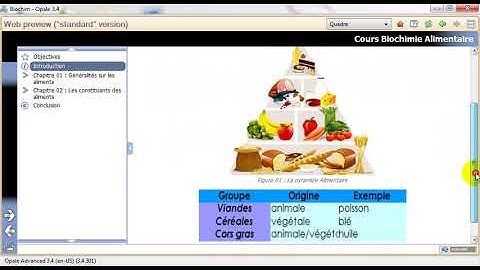 Insérer un tableau dans un cours Opale: Méthode 02