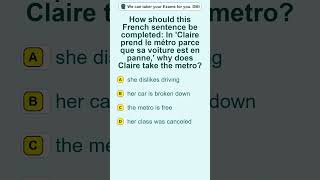 CLEP French Practice Test