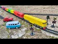 Assembling a Custom Diesel Train Model, Custom Cargo Train Model, Super Power Diesel Locomotive