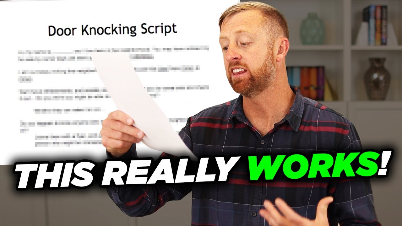 What To Say When Door Knocking For Real Estate YouTube