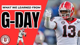 What We Learned About the Georgia Bulldogs from GDay