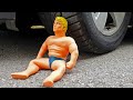 Crushing Crunchy Soft Things By Car EXPERIMENT CAR Vs Stretch Armstrong 