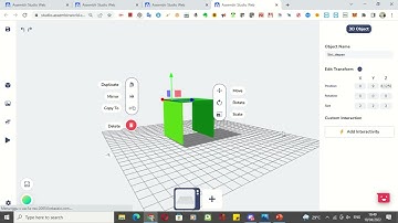 TUTORIAL 3D/AR ASSEMBLR EDU JARING-JARING KUBUS POLA 4 #1: MEMBUAT POLA KUBUS