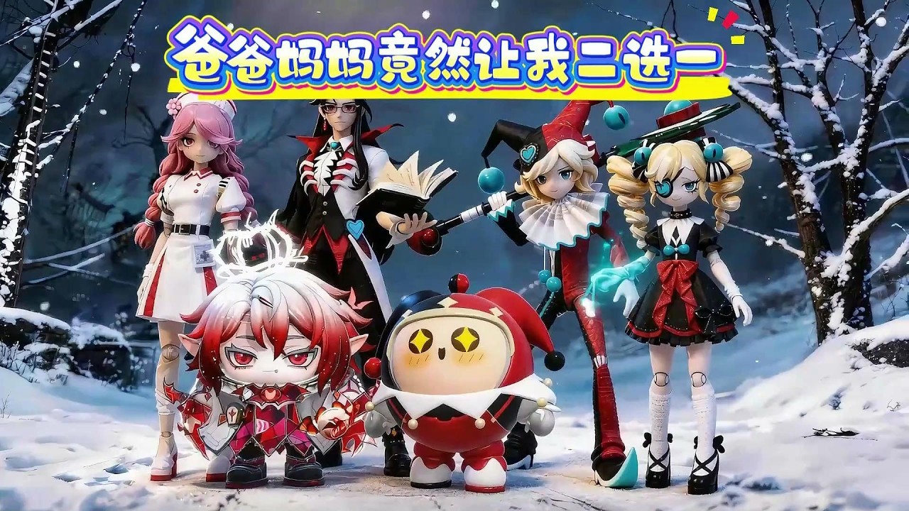 【一口气看完惊魂夜超爽小剧情】爸爸妈妈竟然让我二选一