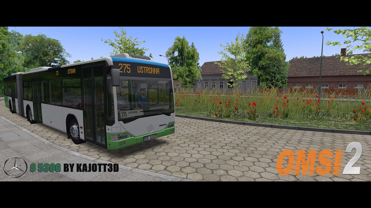 OMSI 2 | Mercedes Benz O530 G CITARO by KAJOTT3D | SZCZECIN | Logitech G29