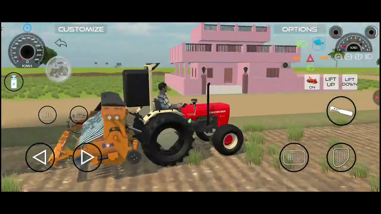 Indian Extreme Tractor Simulator – Gaon Wali Real Farming!” 🇮🇳🌾