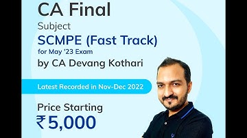 SCMPE Fast Track | May 23 | Overview |