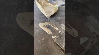 Damage battery plate repair #battery #repair