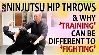 How To Do A Basic NINJUTSU HIP THROW