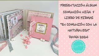 Presentación Álbum Comunión niña y libro de firmas Dayka 2024