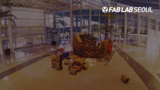 Parametric Cardboard Pavilion GGGW 2016 Fab Lab Seoul