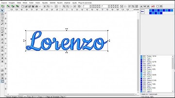 Nome com Contorno - Embird