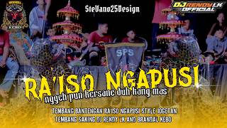 DJ BANTENGAN STYLE GAYENG POLL‼️(RA ISO NGAPUSI)‼️JINGGLE SATRIO PUTRO SEJATI RMX BY @djrendylk.‼️