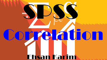Pearson correlation coefficient in SPSS