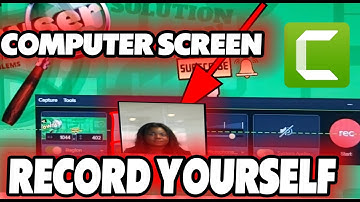 How to record yourself and computer screen in Camtasia Studio 2022