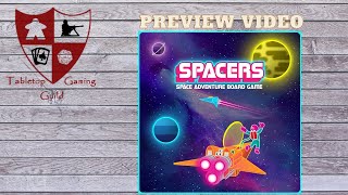 Spacers A Space Adventure Game Board Game Preview screenshot 4