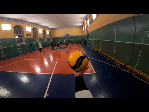 Видео: Волейбол [От первого лица] | FPV VOLLEYBALL FIRST PERSON | Александр с камерой | 114 episode