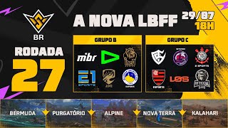 Thumbnail for A NOVA LBFF🚨FFWS BR 🏆RODADA 27 - GRUPOS B e C | LBFF 🚨 #FREEFIRE