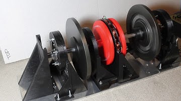 Levitating Flywheel Energy Storage Device - 3 Phase Brushless Axial Motor