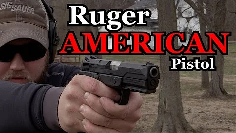 Ruger American 9mm Pistol | Lets check it out!