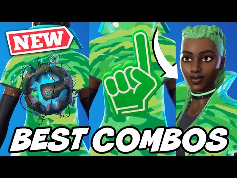 THE BEST COMBOS FOR *NEW* WRAP SKINS (RICK'S PORTAL WRAP EDIT STYLE)! - Fortnite
