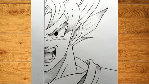 How to Draw Goku Super Saiyan Step-by-Step | Anime Art Tutorial for Beginners