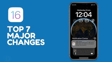 Top 7 Major Changes in iOS 16