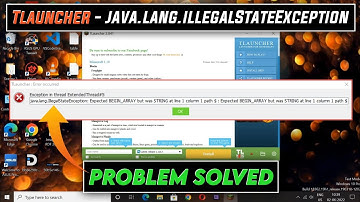 How to fix java.lang.illegalstateexception minecraft