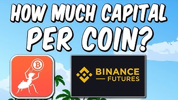 AntBot How Much Capital Per Coin? |   Binance Futures Trading